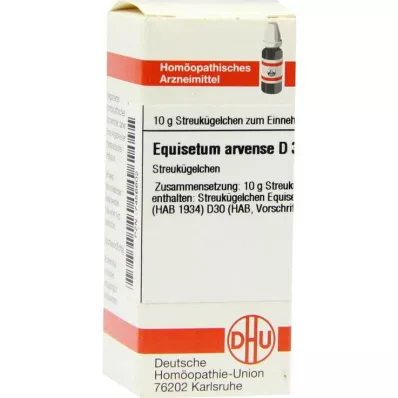 DHU Equisetum arvense D 30 rutuliukų, 10 g