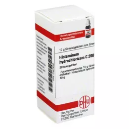 HISTAMINUM hydrochloricum C 200 rutuliukų, 10 g