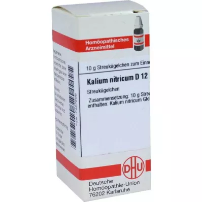 DHU Kalium nitricum D 12 rutuliukų, 10 g DHU Kalium nitricum D 12 rutuliukų, 10 g