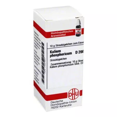 KALIUM PHOSPHORICUM D 200 rutuliukų, 10 g