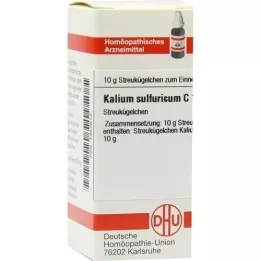 KALIUM SULFURICUM C 12 rutuliukų, 10 g