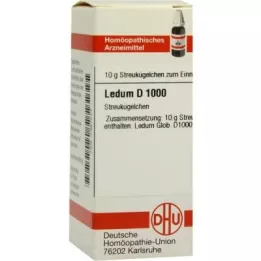 LEDUM D 1000 rutuliukų, 10 g