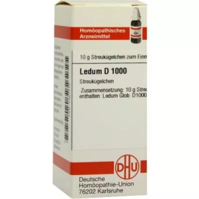 LEDUM D 1000 rutuliukų, 10 g