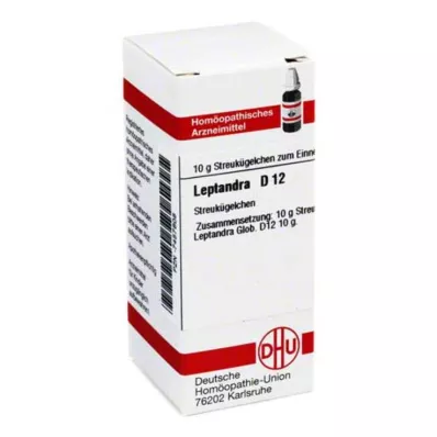 LEPTANDRA D 12 rutuliukų, 10 g