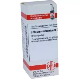 LITHIUM CARBONICUM D 12 rutuliukų, 10 g