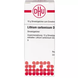 LITHIUM CARBONICUM D 200 rutuliukų, 10 g