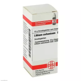 LITHIUM CARBONICUM D 200 rutuliukų, 10 g