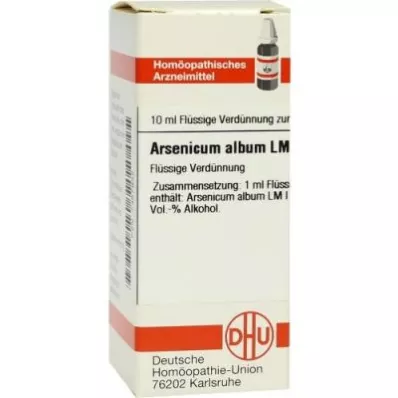 ARSENICUM ALBUM LM I Praskiedimas, 10 ml ARSENICUM ALBUM LM I Praskiedimas, 10 ml