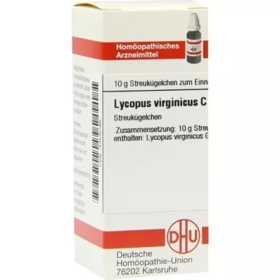 LYCOPUS VIRGINICUS C 30 rutuliukų, 10 g
