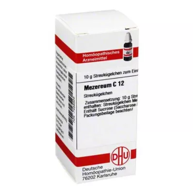 MEZEREUM C 12 rutuliukų, 10 g
