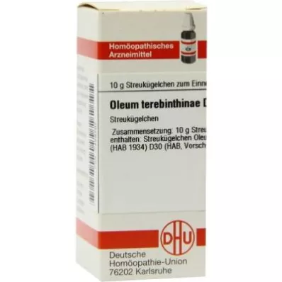 OLEUM TEREBINTHINAE D 30 rutuliukų, 10 g