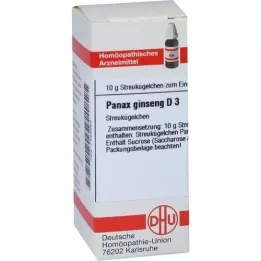 PANAX GINSENG D 3 rutuliukai, 10 g