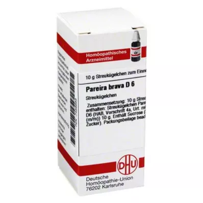 PAREIRA BRAVA D 6 rutuliukai, 10 g