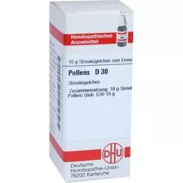 POLLENS D 30 rutuliukų, 10 g