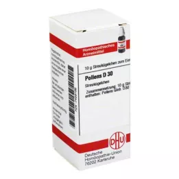 POLLENS D 30 rutuliukų, 10 g
