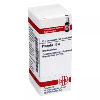 PROPOLIS D 4 rutuliukai, 10 g