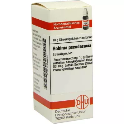 DHU Robinia pseudacacia D 3 rutuliukai, 10 g DHU Robinia pseudacacia D 3 rutuliukai, 10 g