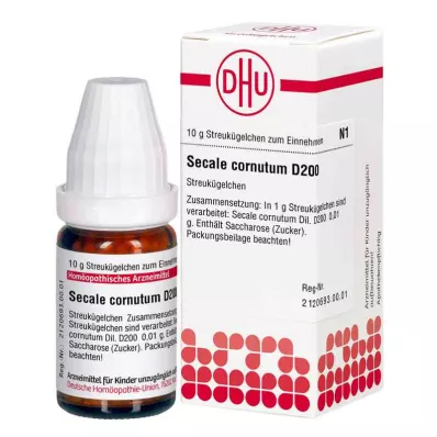 Secale Cornutum D200 rutuliukai (10 g)