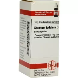 STANNUM JODATUM D 12 rutuliukų, 10 g