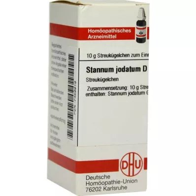 STANNUM JODATUM D 12 rutuliukų, 10 g