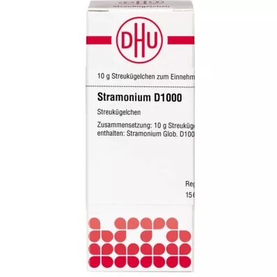 STRAMONIUM D 1000 rutuliukų, 10 g