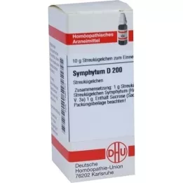 SYMPHYTUM D 200 rutuliukų, 10 g