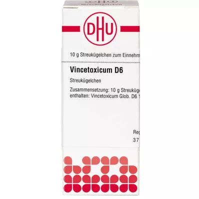 VINCETOXICUM D 6 rutuliukai, 10 g