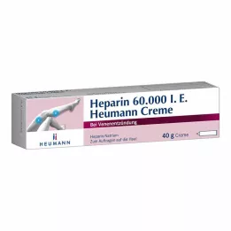 HEPARIN 60 000 Heumann kremas, 40 g