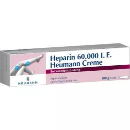 HEPARIN 60 000 Heumann kremas, 100 g