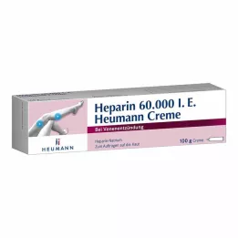 HEPARIN 60 000 Heumann kremas, 100 g