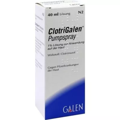 CLOTRIGALEN Purškiamasis purškiklis, 40 ml