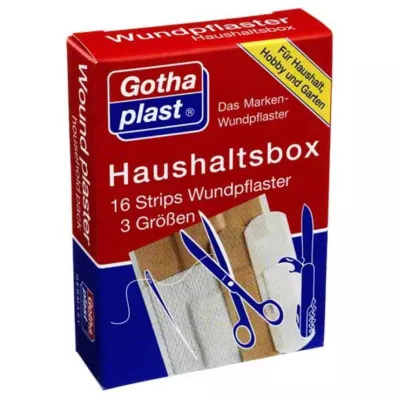GOTHAPLAST Namų apyvokos dėžutės juostelės, 16 vnt