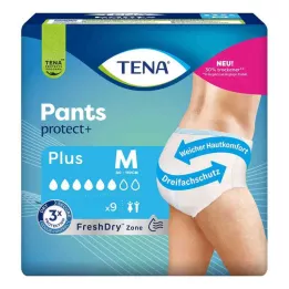 TENA PANTS plius M ConfioFit vienkartinės kelnės, 9 vnt