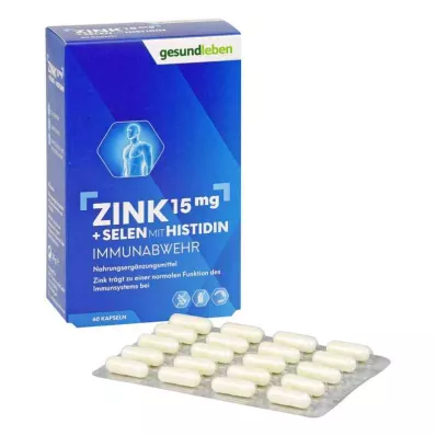 Sveikos gyvensenos cinkas 15 mg + seleno kapsulės (60 vnt.)