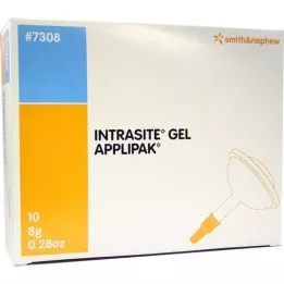 INTRASITE Gelinis hidrogelinis žaizdų valiklis, 10X8 g