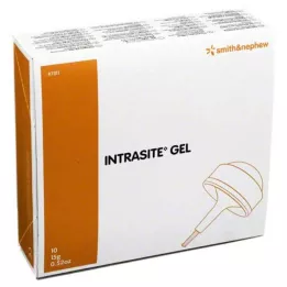 INTRASITE Gelinis hidrogelinis žaizdų valiklis, 10X15 g