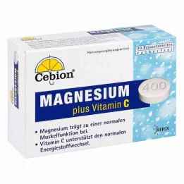 CEBION Plus Magnesium 400 Effervescent tabletės, 20 kapsulių