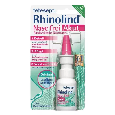 TETESEPT Rhinolind Decongestant nosies purškalas, 20 ml