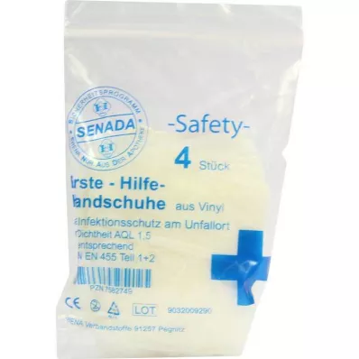 Senada Gloves Safty, 4 vnt