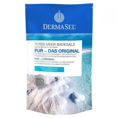 DERMASEL Grynos Negyvosios jūros vonios druskos, 500 g