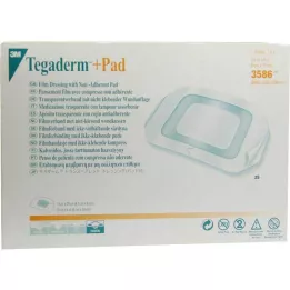 TEGADERM 3M Plus Pad 9x10 cm surenkamas kompozicinis.3586, 25 vnt