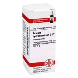 ACIDUM HYDROFLUORICUM C 12 rutuliukų, 10 g