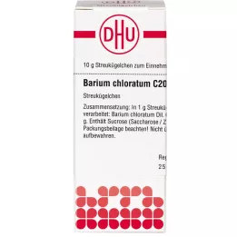 BARIUM CHLORATUM C 200 rutuliukų, 10 g