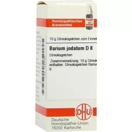 BARIUM JODATUM D 8 rutuliukai, 10 g