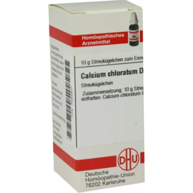 CALCIUM CHLORATUM D 12 rutuliukų, 10 g