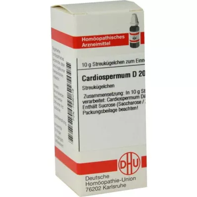 CARDIOSPERMUM D 200 rutuliukų, 10 g CARDIOSPERMUM D 200 rutuliukų, 10 g