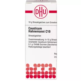 CAUSTICUM HAHNEMANNI C 10 rutuliukų, 10 g