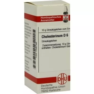 CHOLESTERINUM D 6 rutuliukai, 10 g