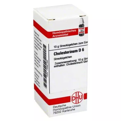 DHU Cholesterino D 6 rutuliukai, 10 g DHU Cholesterino D 6 rutuliukai, 10 g