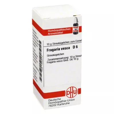 DHU Fragaria vesca D 6 rutuliukai, 10 g